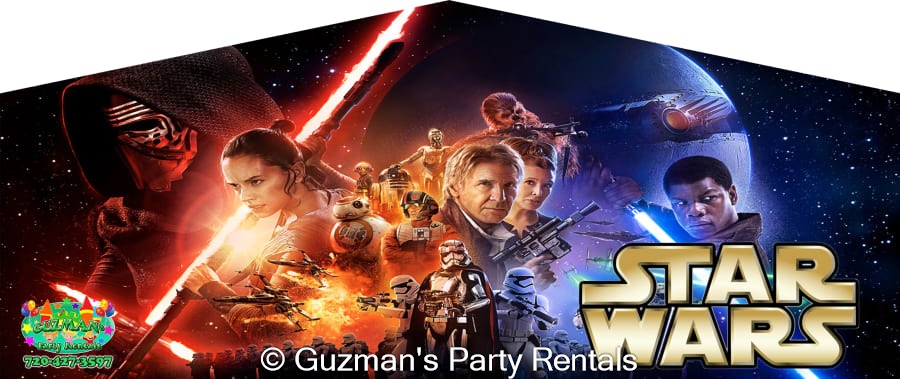Star Wars Banner - Party Rentals in Colorado | Guzman's Party Rentals